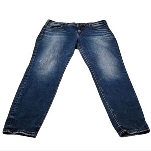 Women’s Silver Jeans Co. Silver Jeans Avery Ankle Distressed Skinny Jeans